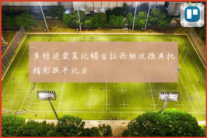 多特逆袭莱比锡吉拉西助攻扬库托精彩扳平比分